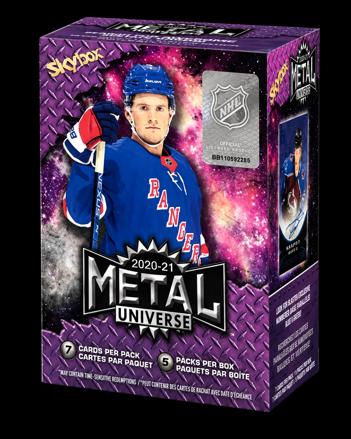 2020-21 Skybox Metal Universe Hockey Blaster Box