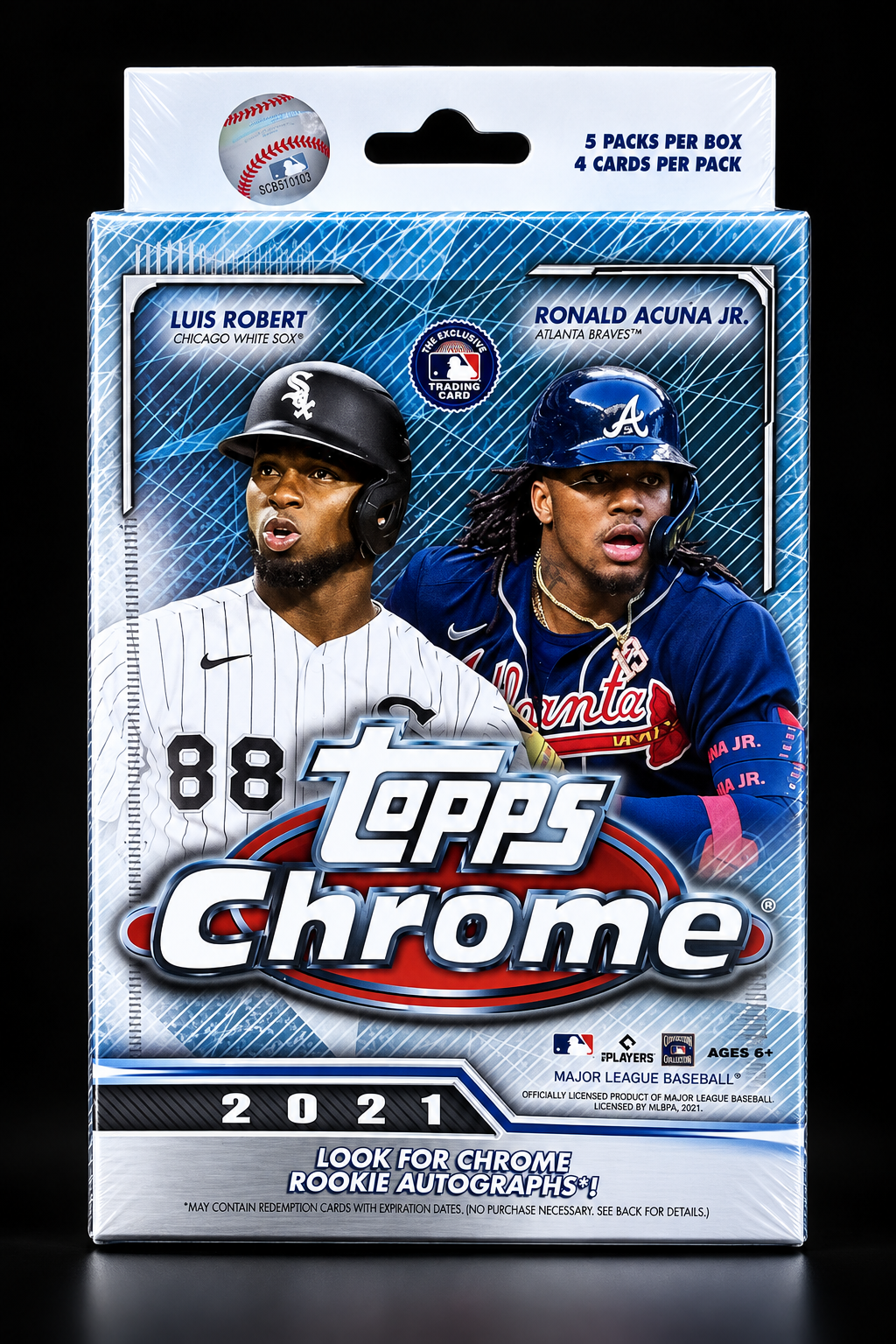 2021 Topps Chrome Baseball Hanger Box