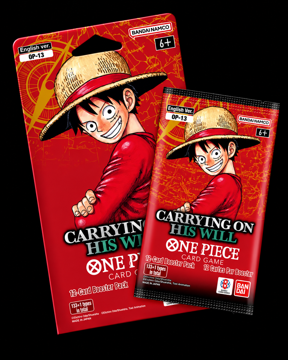 One Piece Card Game – OP-13 Carrying On His Will Booster Pack