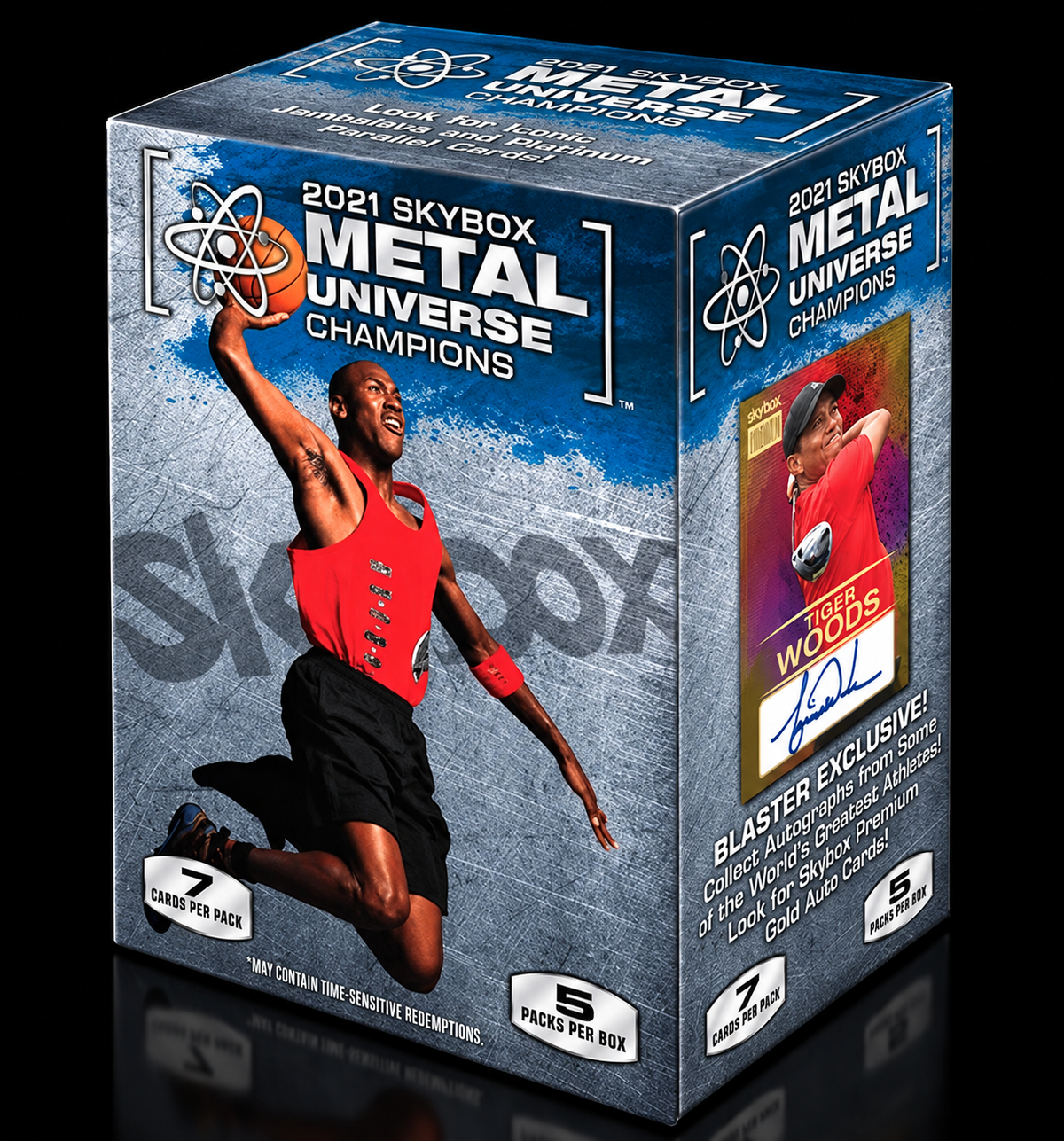 2021 Skybox Metal Universe Champions Blaster Box