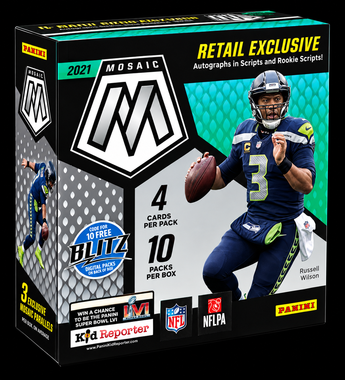 2021 Panini Mosaic Football Mega Box