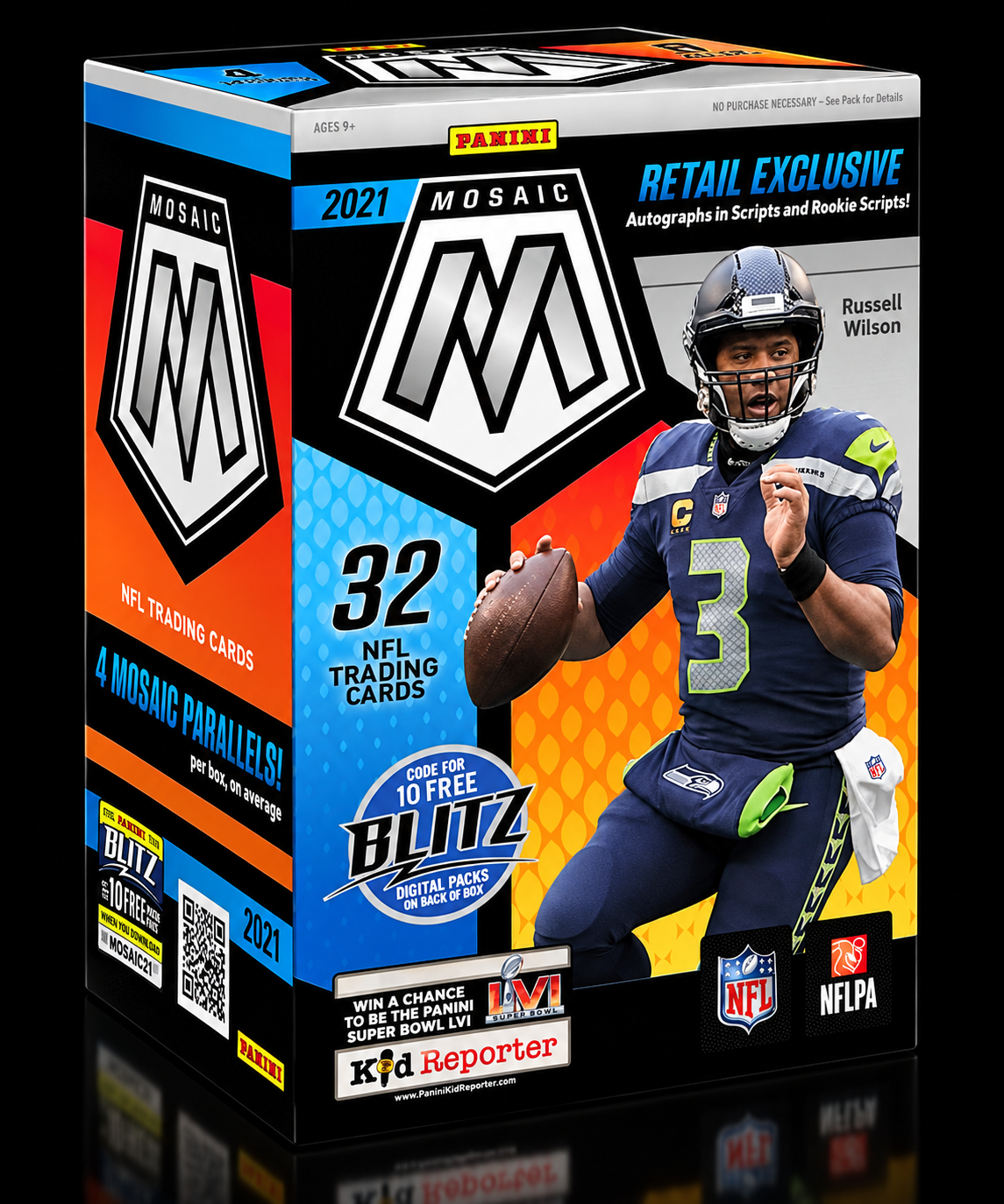2021 Panini Mosaic Football Retail Box