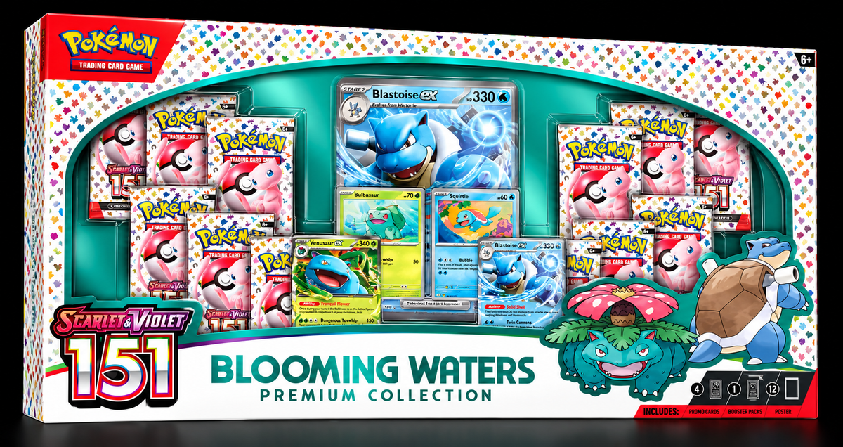 Pokémon TCG: Scarlet & Violet—151 Blooming Waters Premium Collection