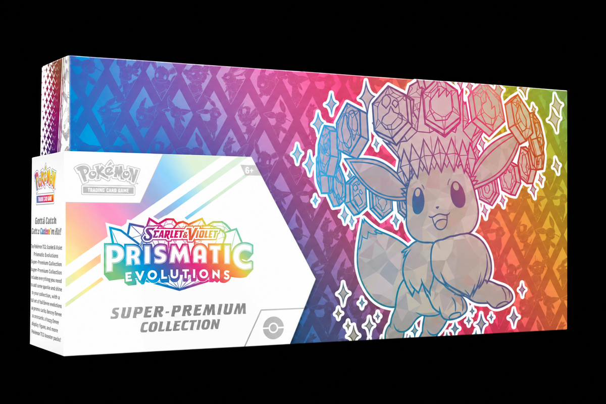 Pokémon TCG – Scarlet &amp; Violet: Prismatic Evolutions Super-Premium Collection