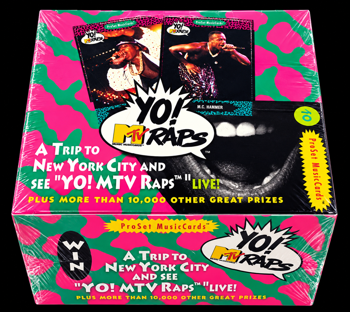 Yo! MTV Raps – Pro Set MusicCards Trading Card Box