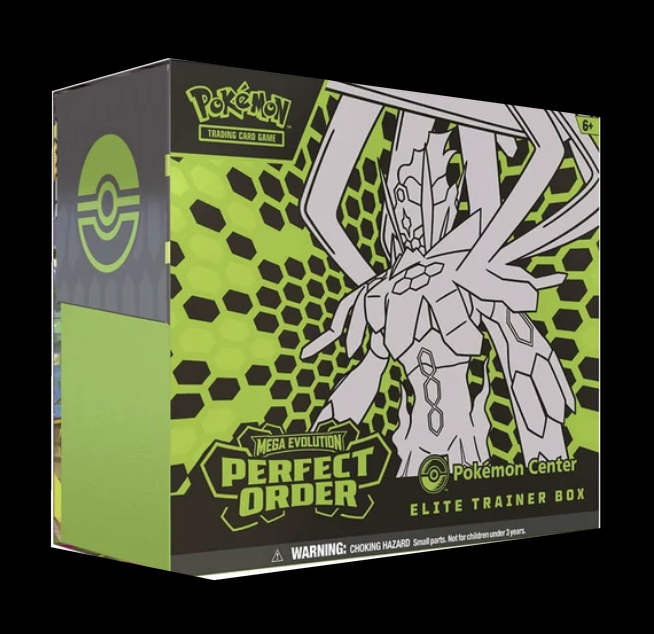 Pokémon TCG – Mega Evolution: Perfect Order Pokémon Center Elite Trainer Box